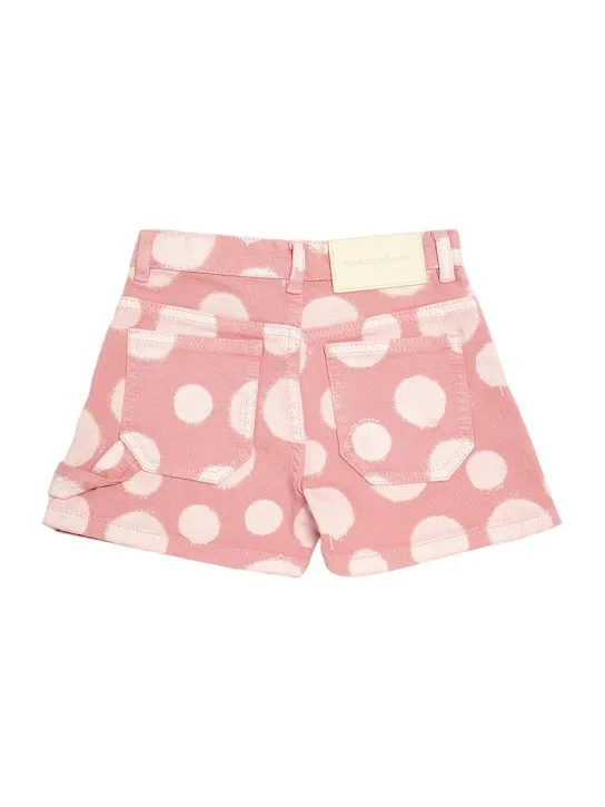 Marc Jacobs   Printed denim twill shorts 