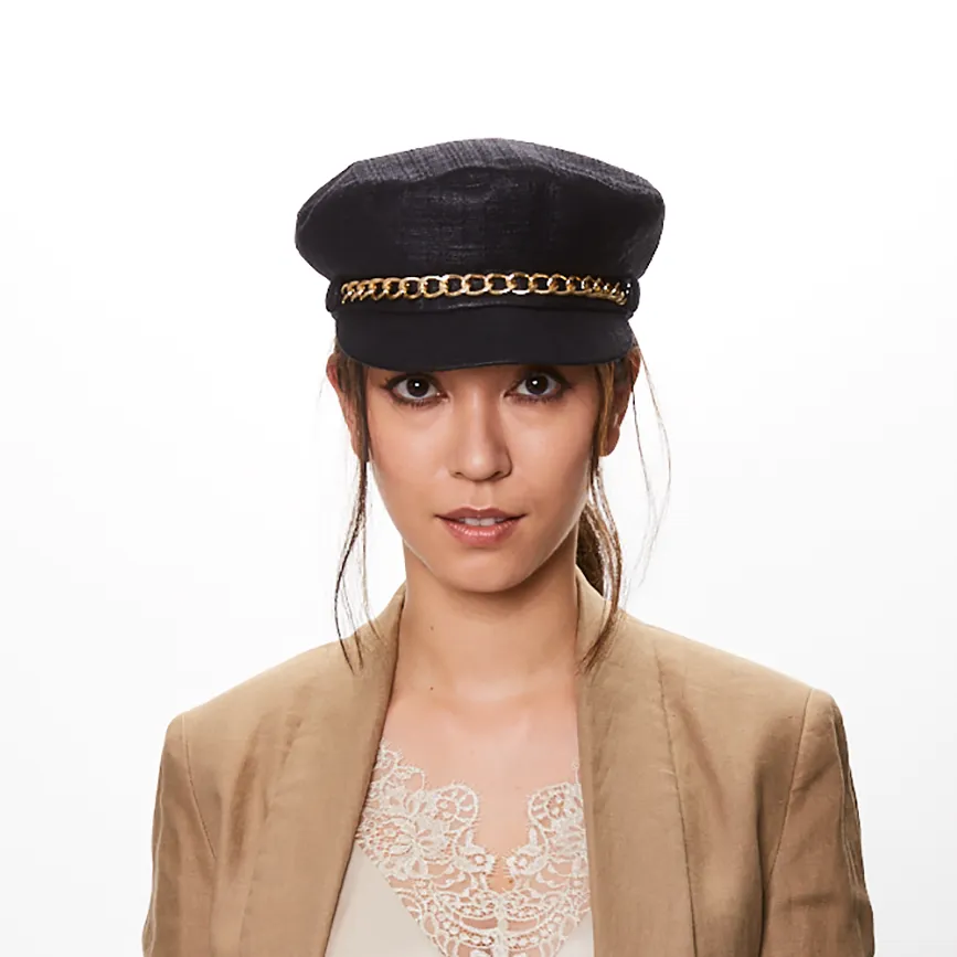 Marina Linen Cap