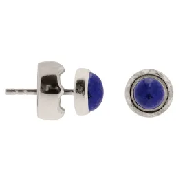 Maya Stud Earrings - Lapis Lazuli