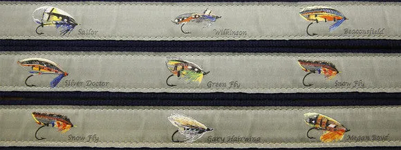 Megan Boyd Flies Leather Tab Belt