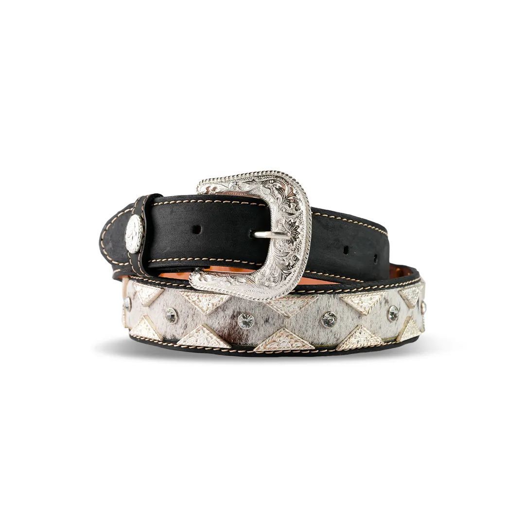 Mens Texas Country PELO PINTO NEGRO ZIGZAG