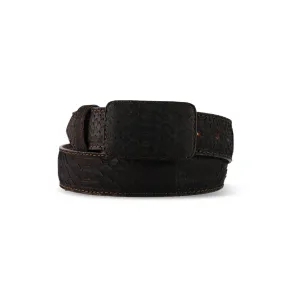 Mens Texas Country PYTHON CAFE NOBUCK original