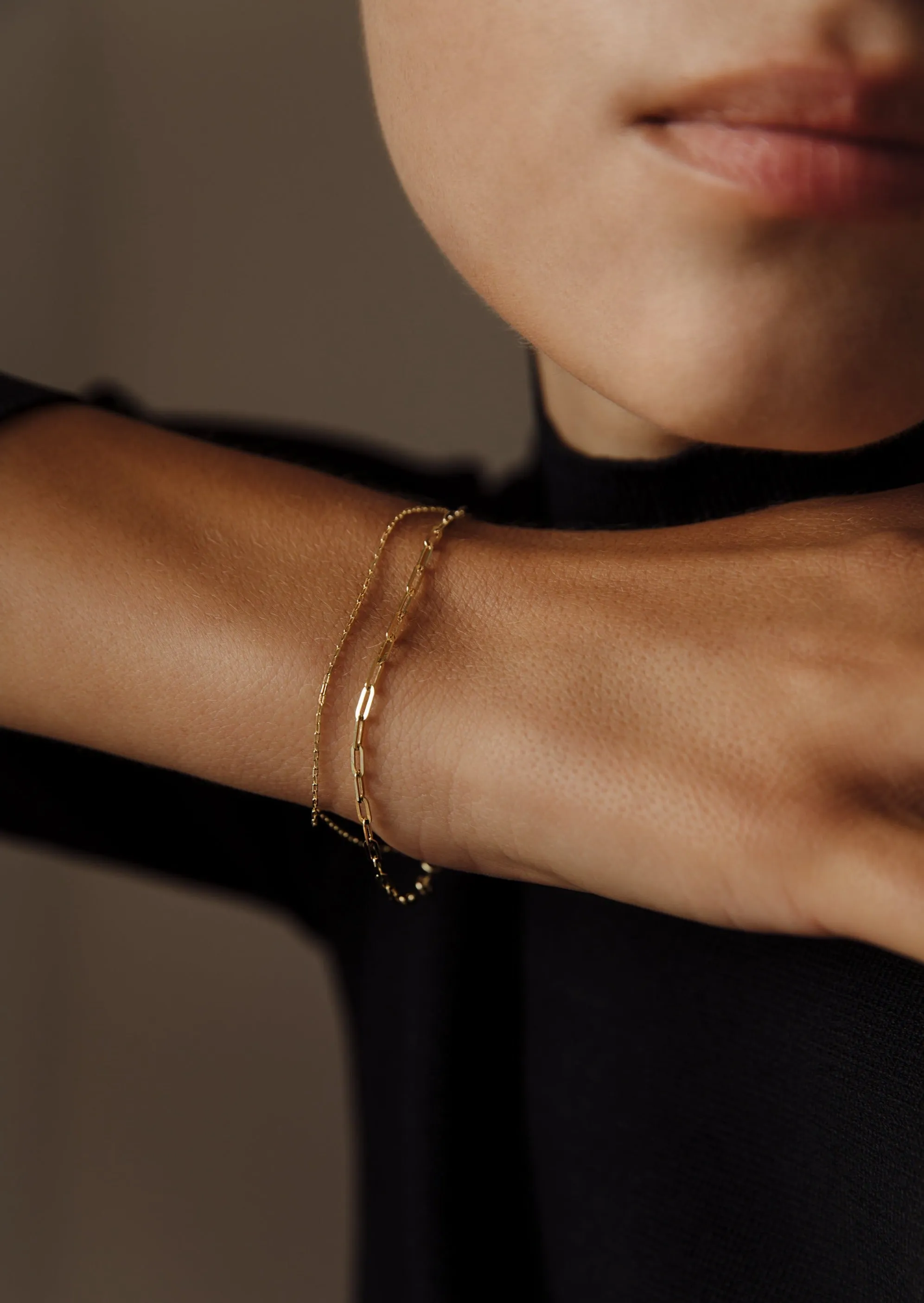 Micro Link Chain Bracelet