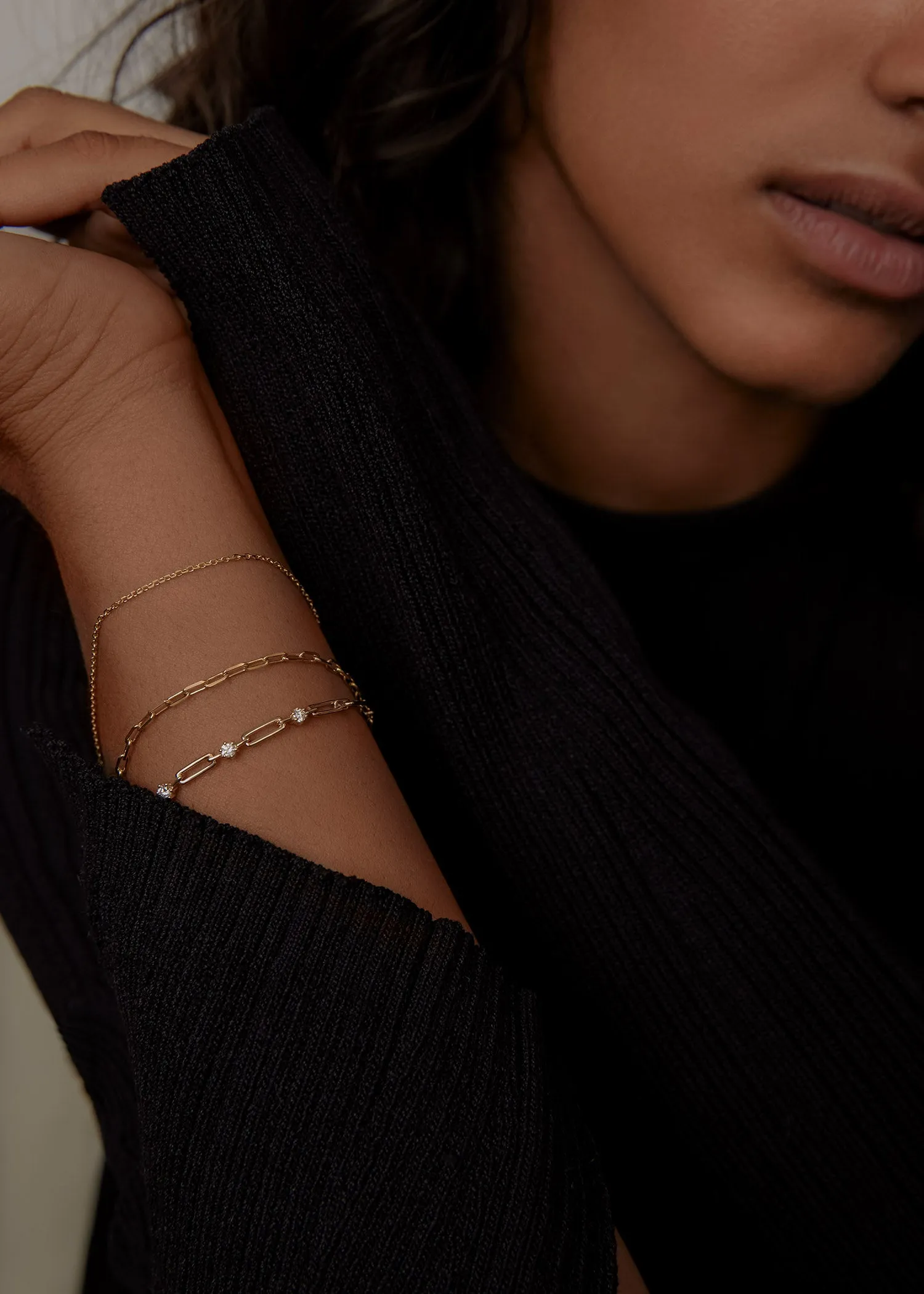 Micro Link Chain Bracelet