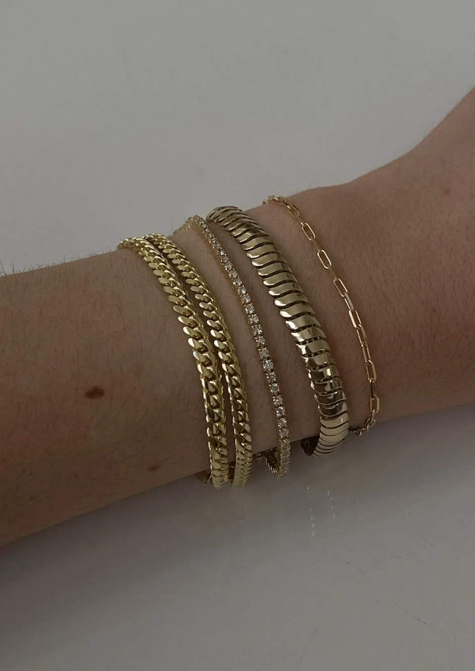 Micro Link Chain Bracelet