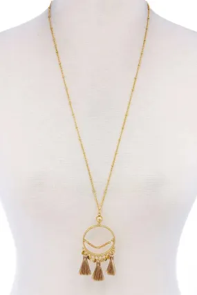 Modern Fashion Cute Tassel Pendant Necklace