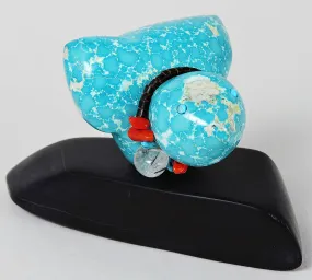 Mongolian Turquoise Bird