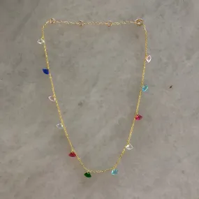 Multi Gemstone Choker