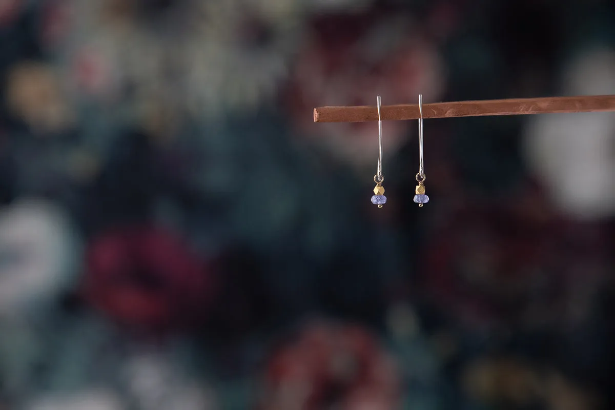 Mystic Chain Drop Earrings | Silver