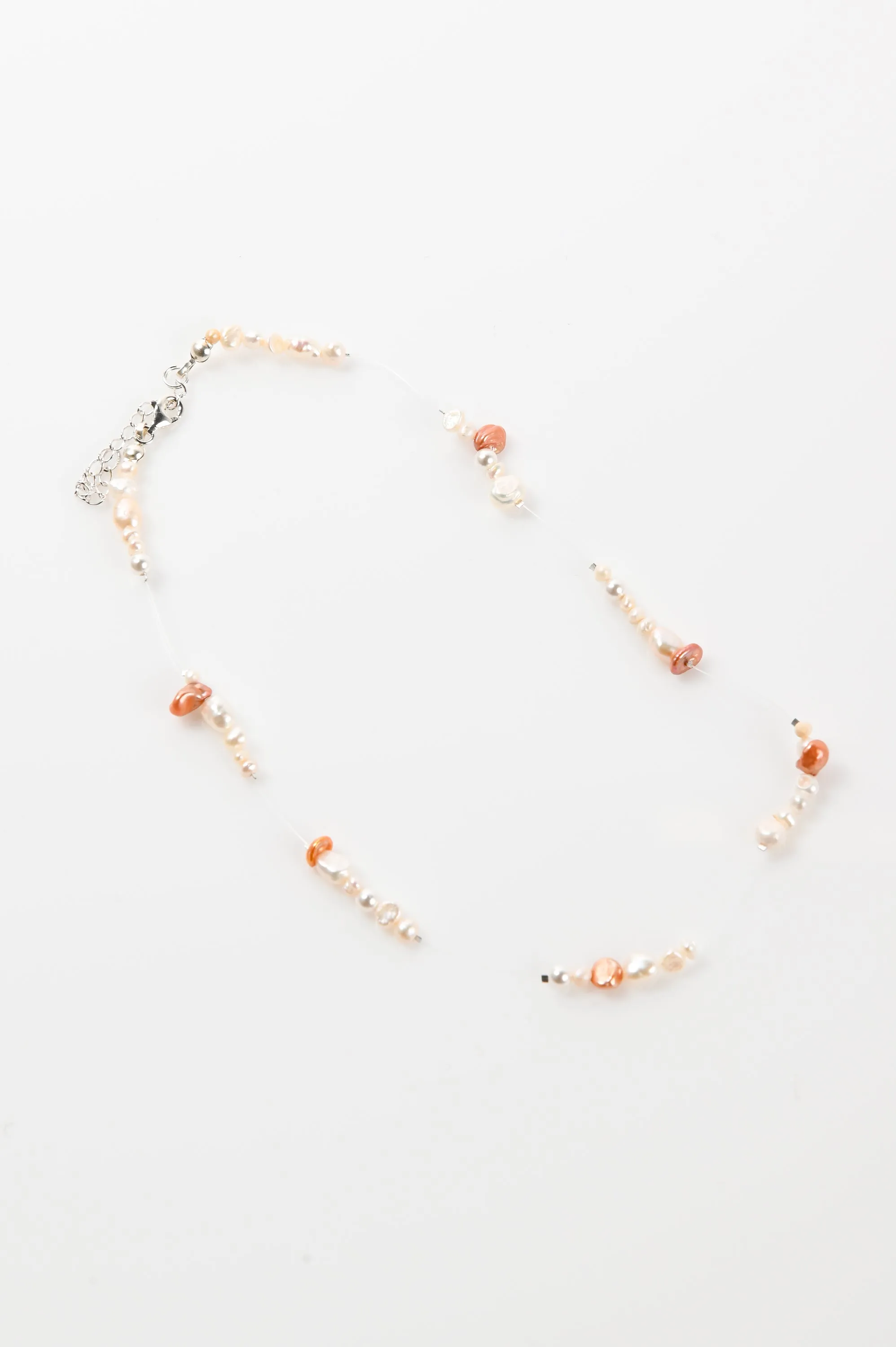 Nadia Ridiandries 'In This Space' Necklace In Coral