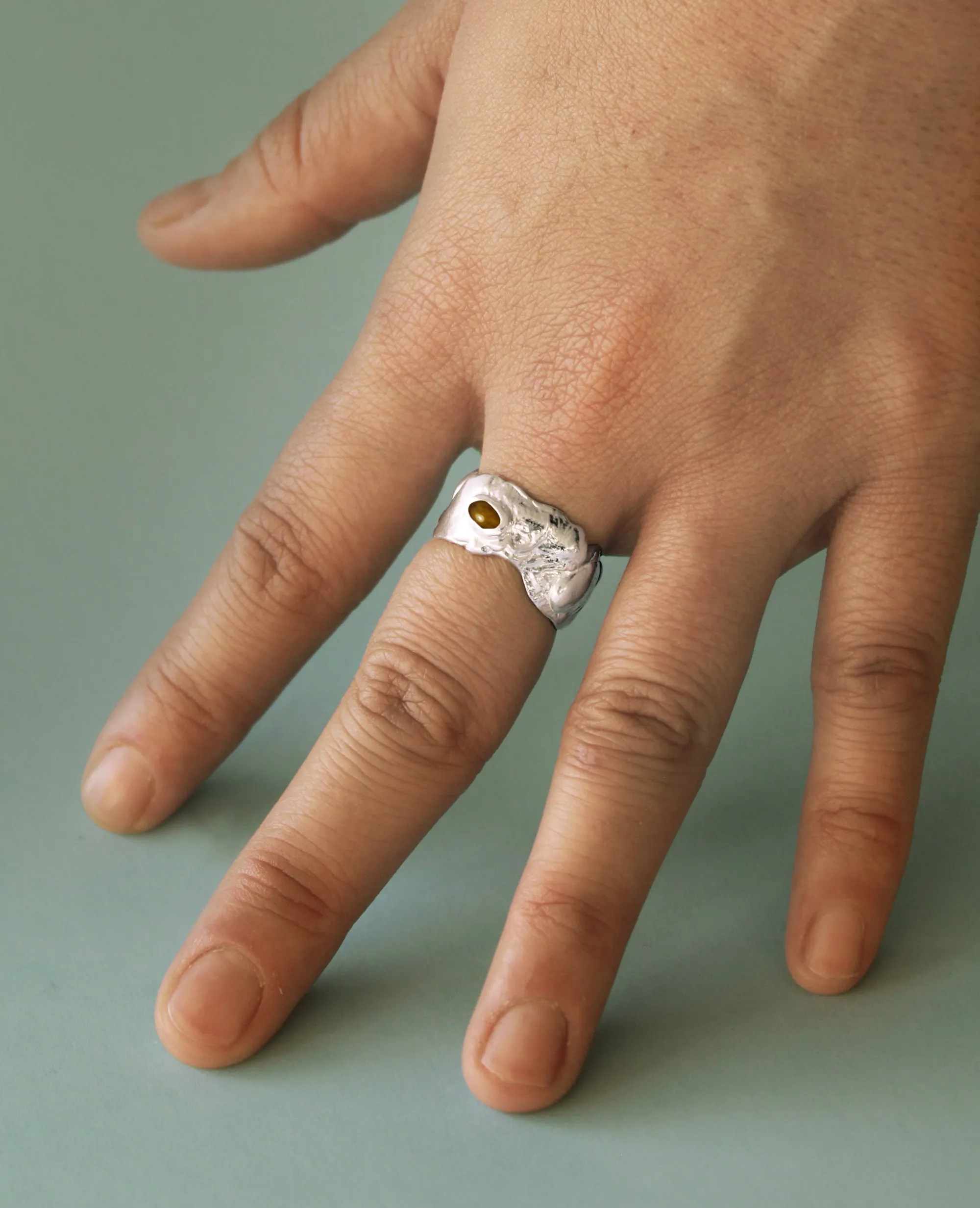 NEBULA // silver ring