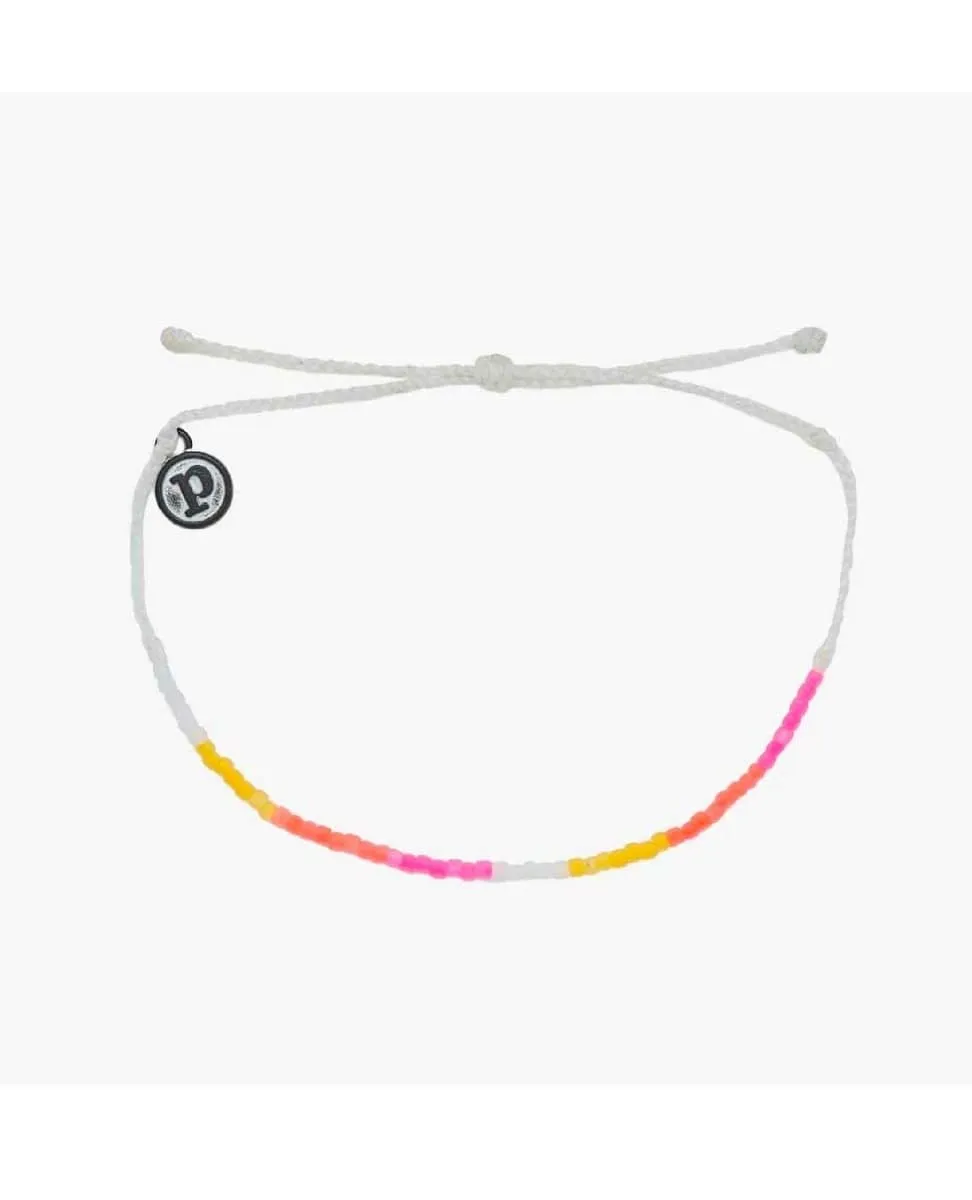 Neon Ombre Seed Bead Bracelet