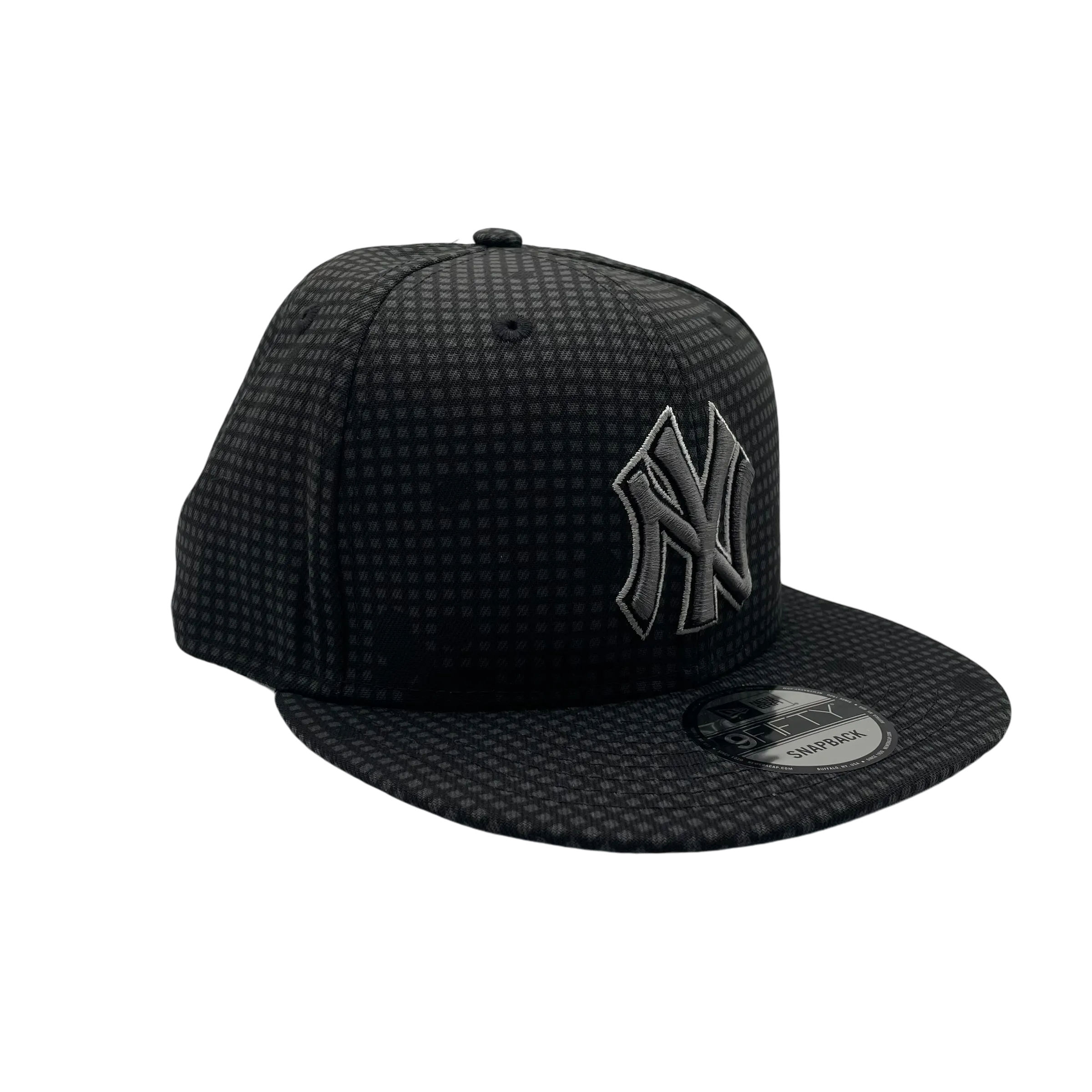 New Era New York Yankees Black Midnight Ink Pop Outline 9FIFTY Snapback Hat