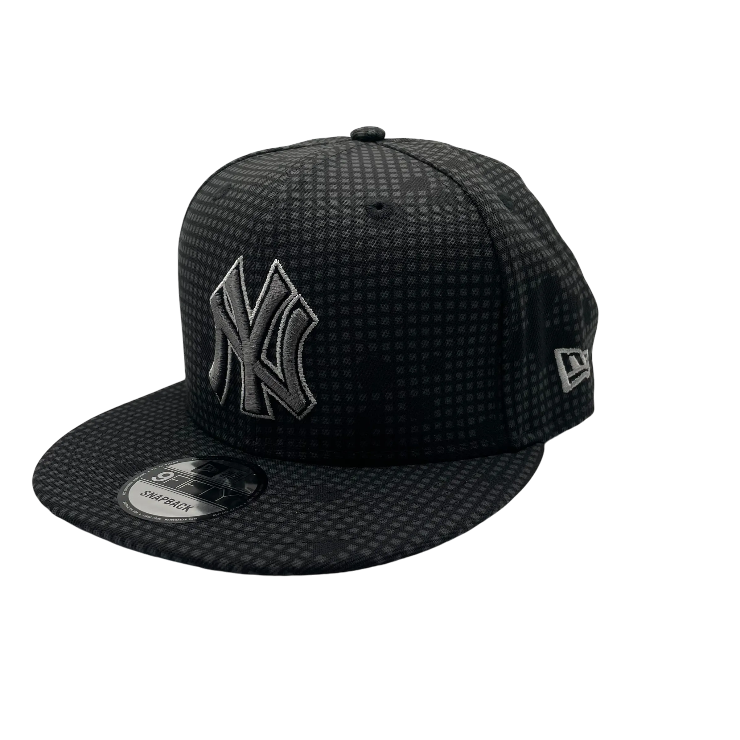 New Era New York Yankees Black Midnight Ink Pop Outline 9FIFTY Snapback Hat