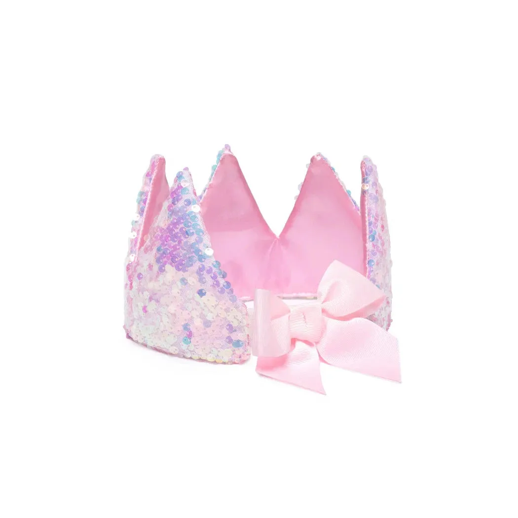 ombre sequins crown