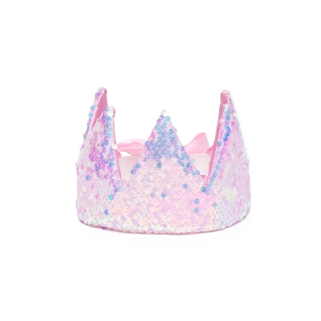 ombre sequins crown