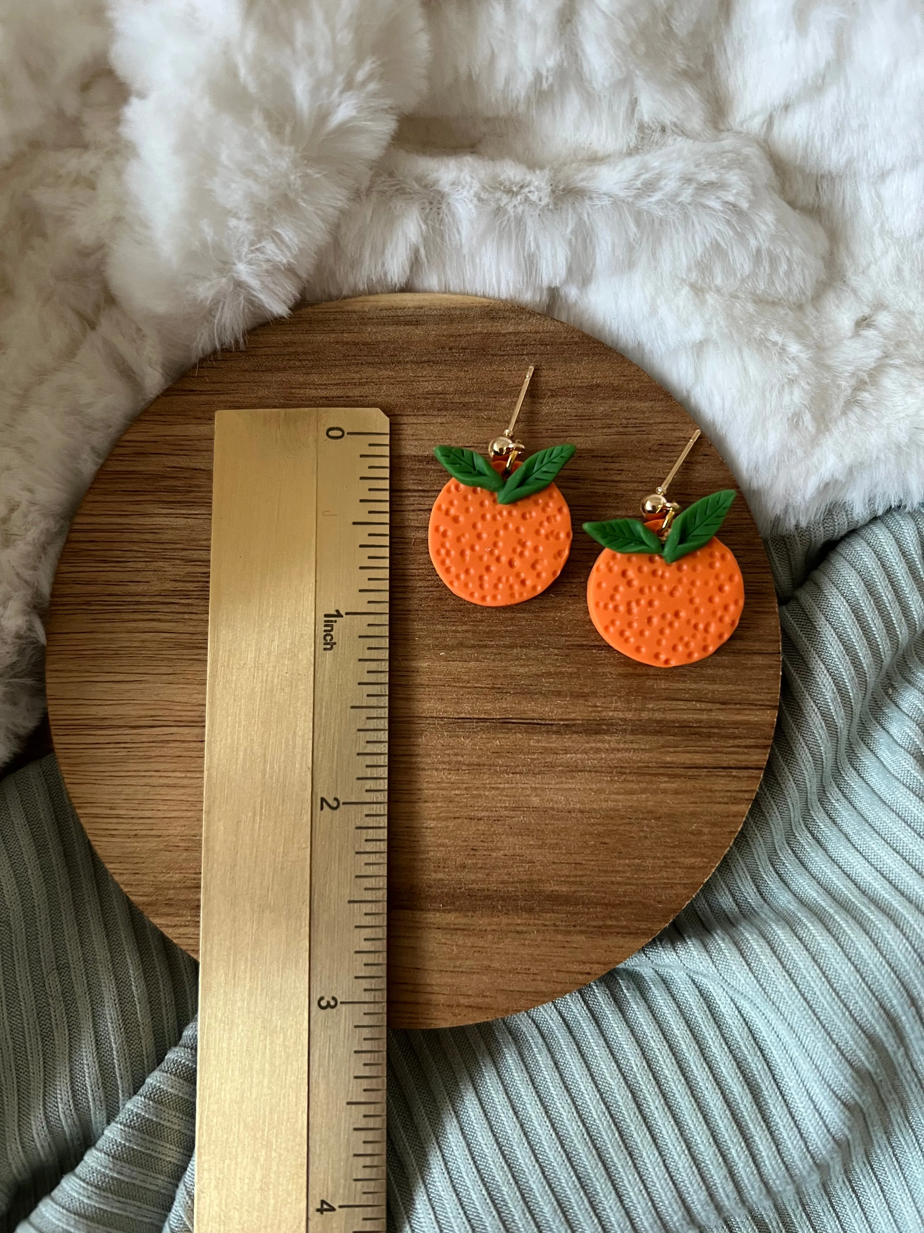 Orangina Earrings