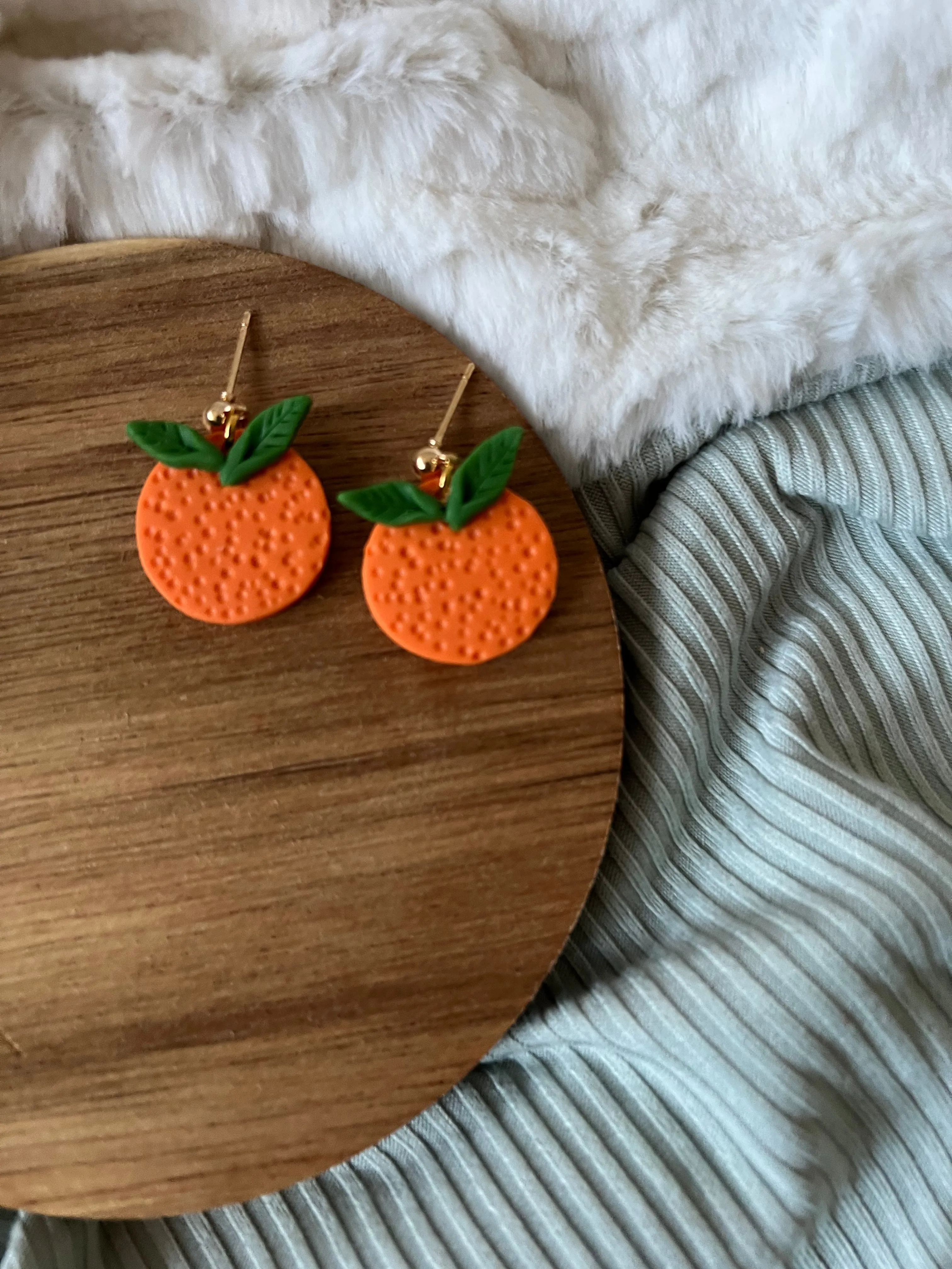 Orangina Earrings