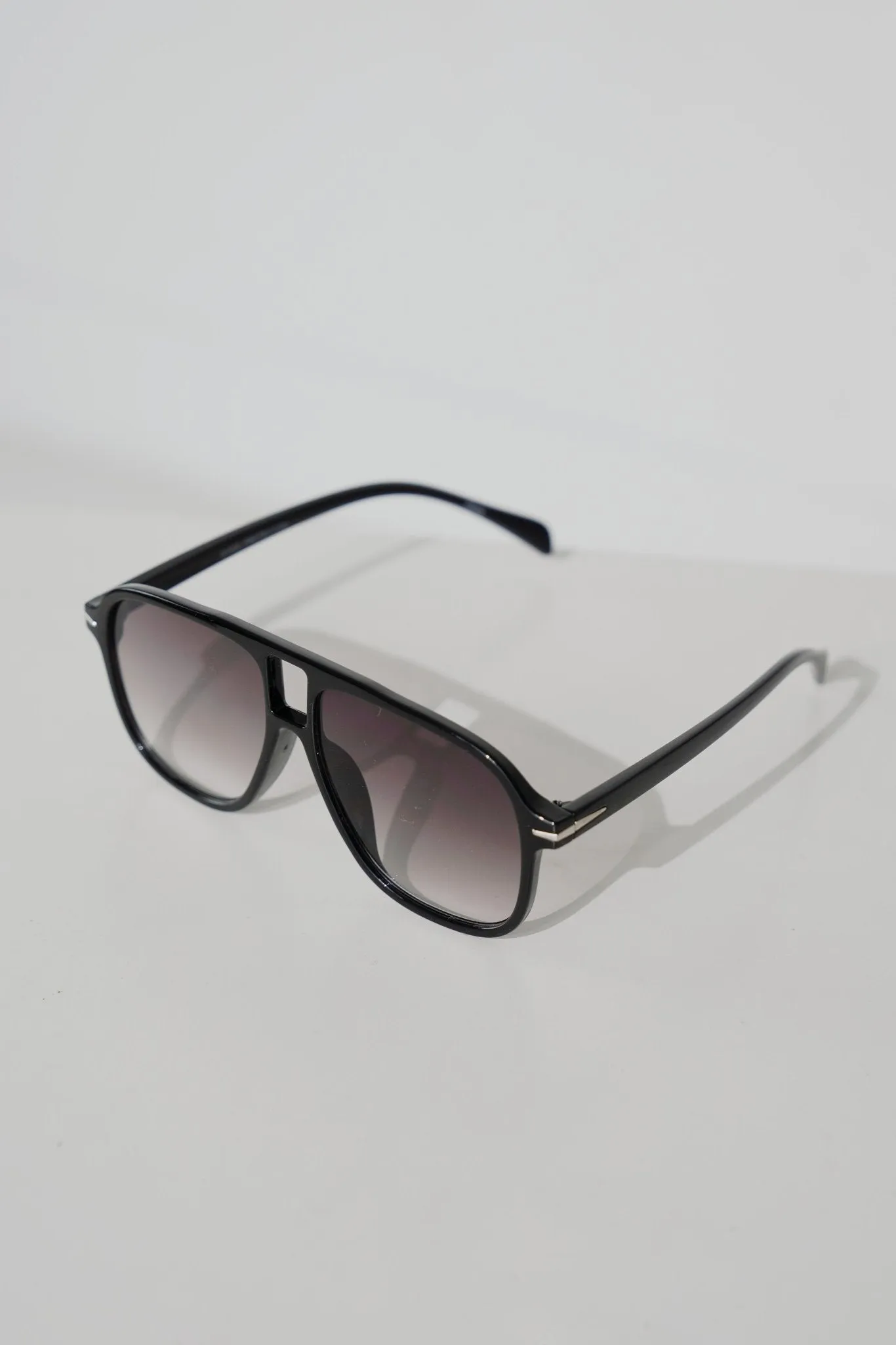 Oversized Retro Black Tint Summer Sunglasses
