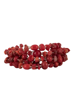 Paige Wallace Mixed Coral Bracelet