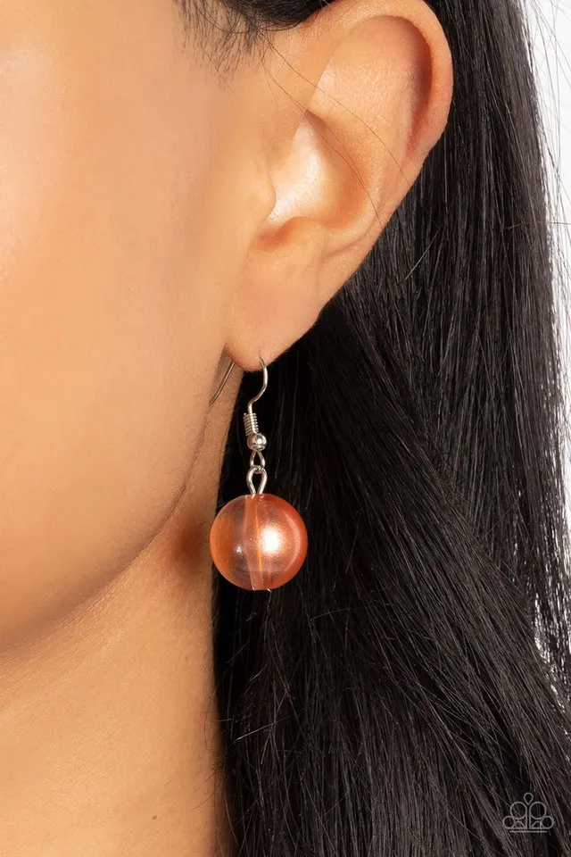 Paparazzi Necklace ~ Marina Mirage - Orange