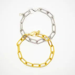 Paperclip Chain Bracelet