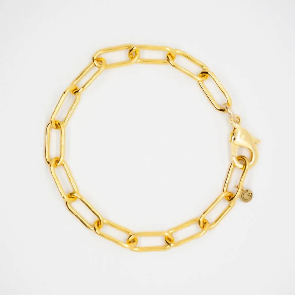 Paperclip Chain Bracelet