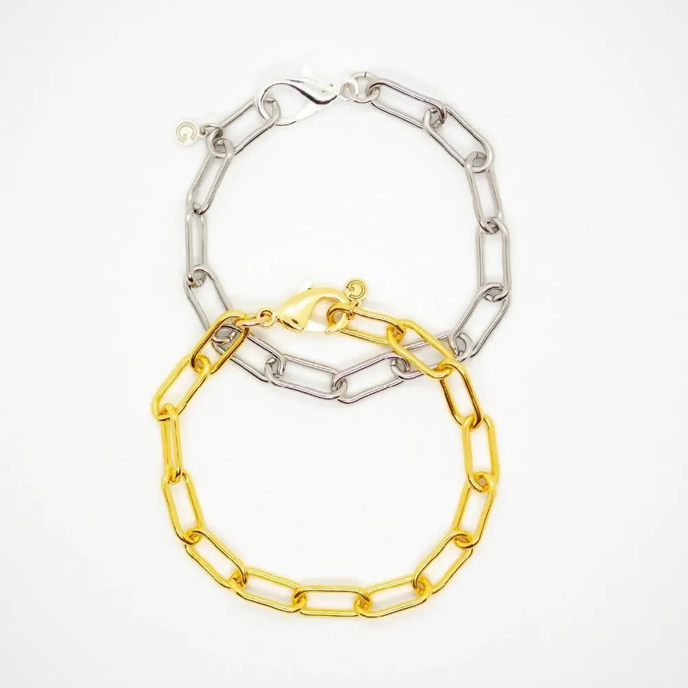 Paperclip Chain Bracelet