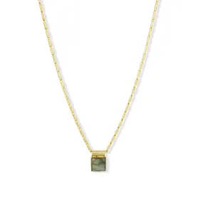 Pepper Necklace Labradorite