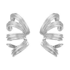 Pre Order:  Exaggerated Spring-Shaped Earrings