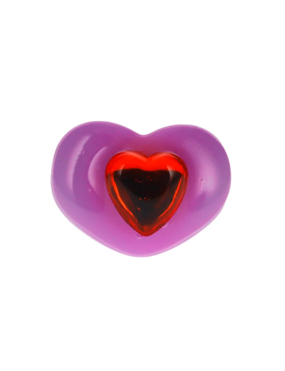 PURPLE RAINBOW LUCKY RING