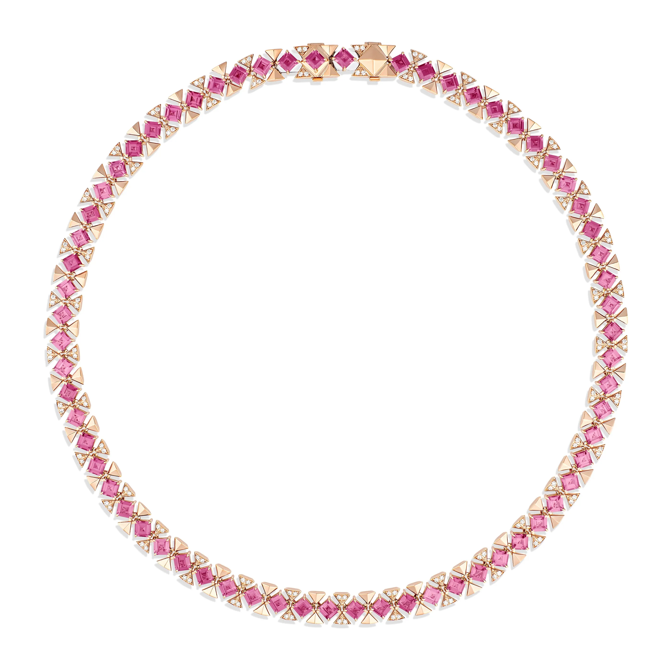 R.08® Vivant Coloured Gemstone Necklace | Rose Gold