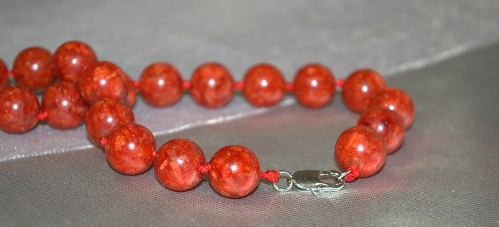 Red Coral necklace Genuine Red Coral Necklace Gift for Anniversary Woman's Necklace Authentic Jewelry Beaded Necklace Personalized necklace