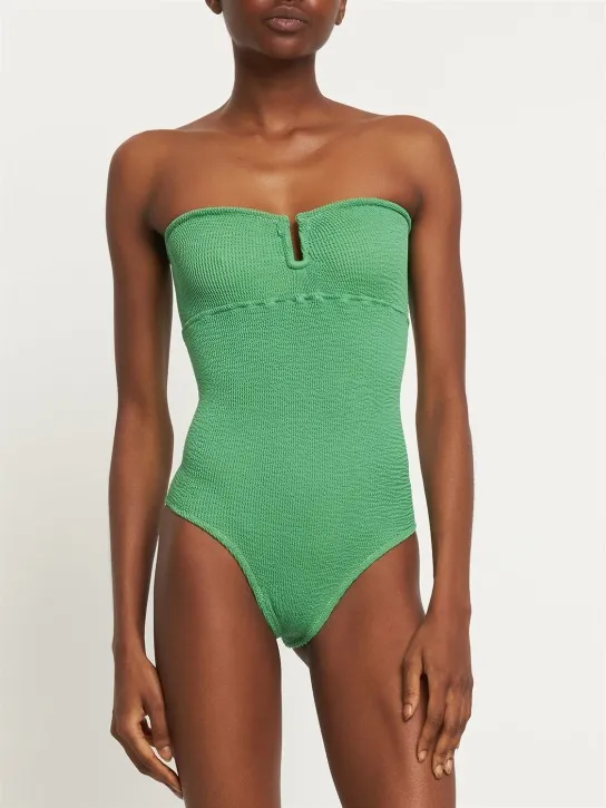 Reina Olga   La Sciura onepiece strapless swimsuit 