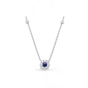 S Kashi and Sons Color Stone Necklace N1208-SWG