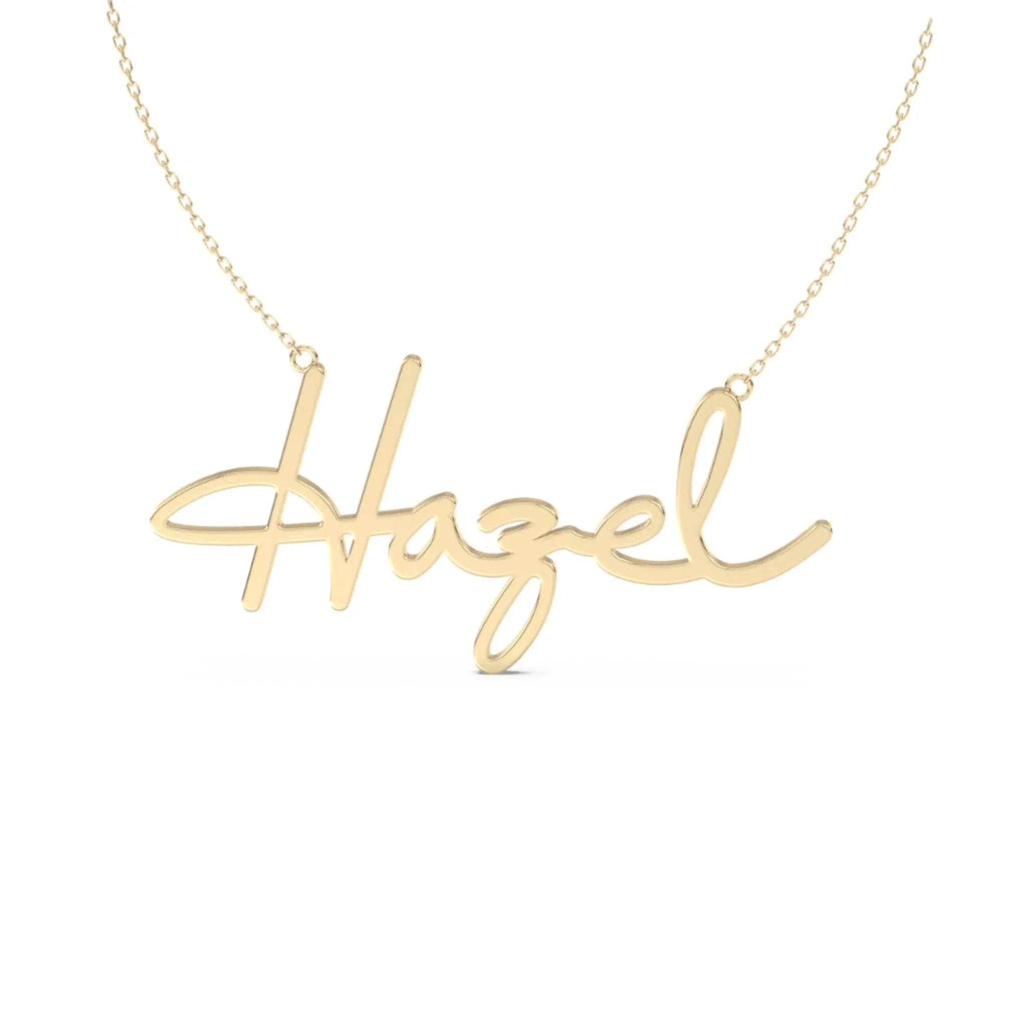 Script Name Necklace