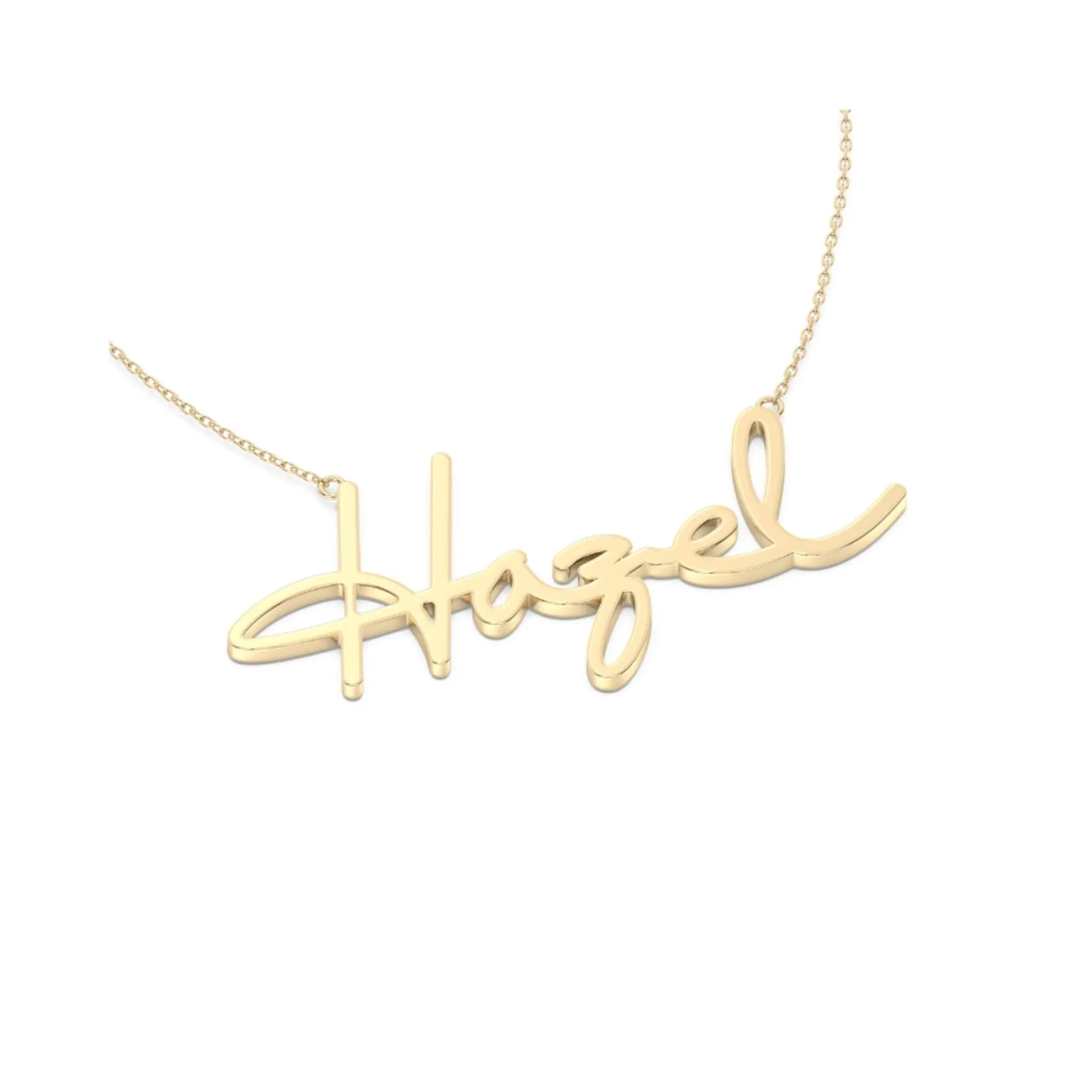 Script Name Necklace