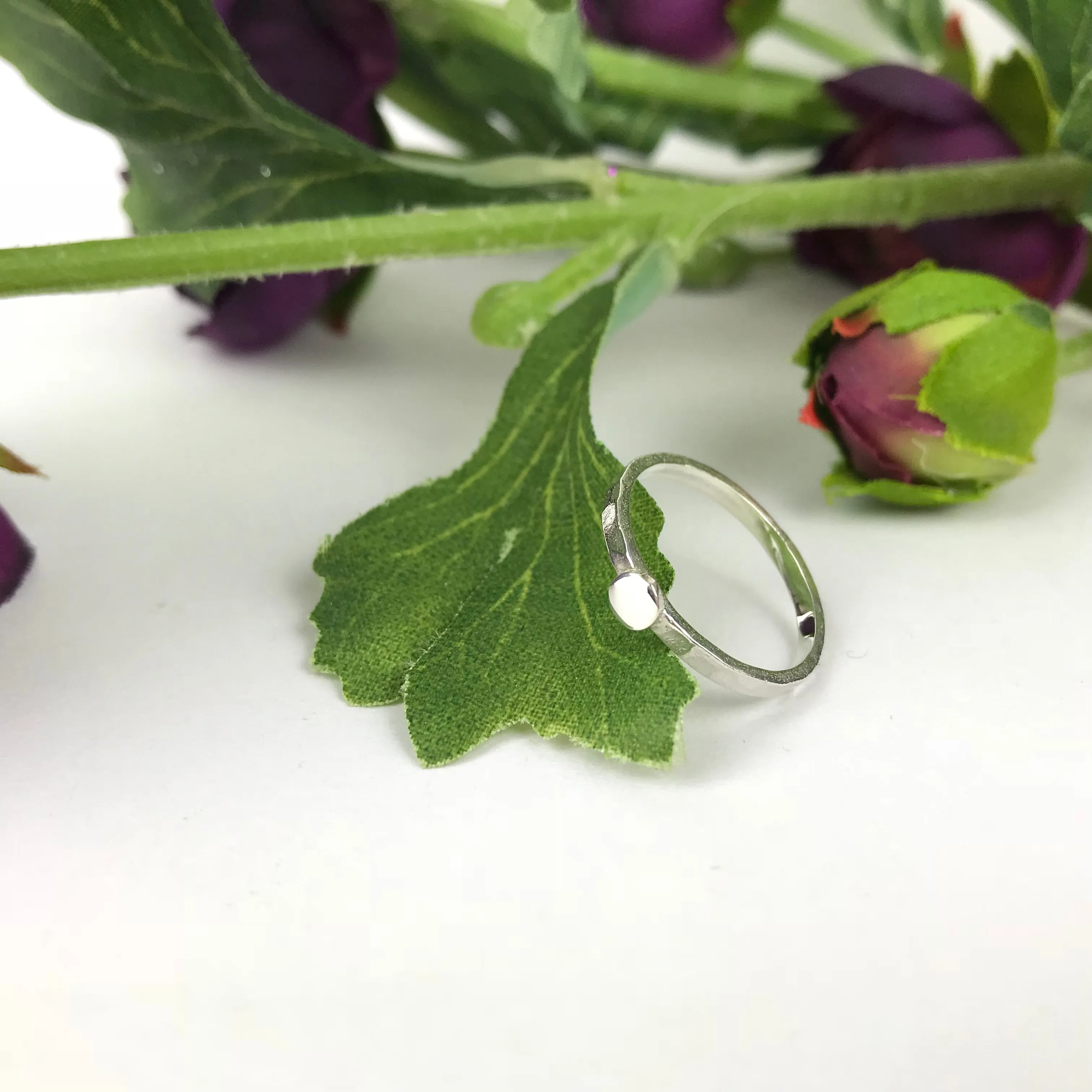 Silver Disc Ring - SR1846