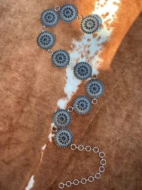 Silvertone Loop Belt