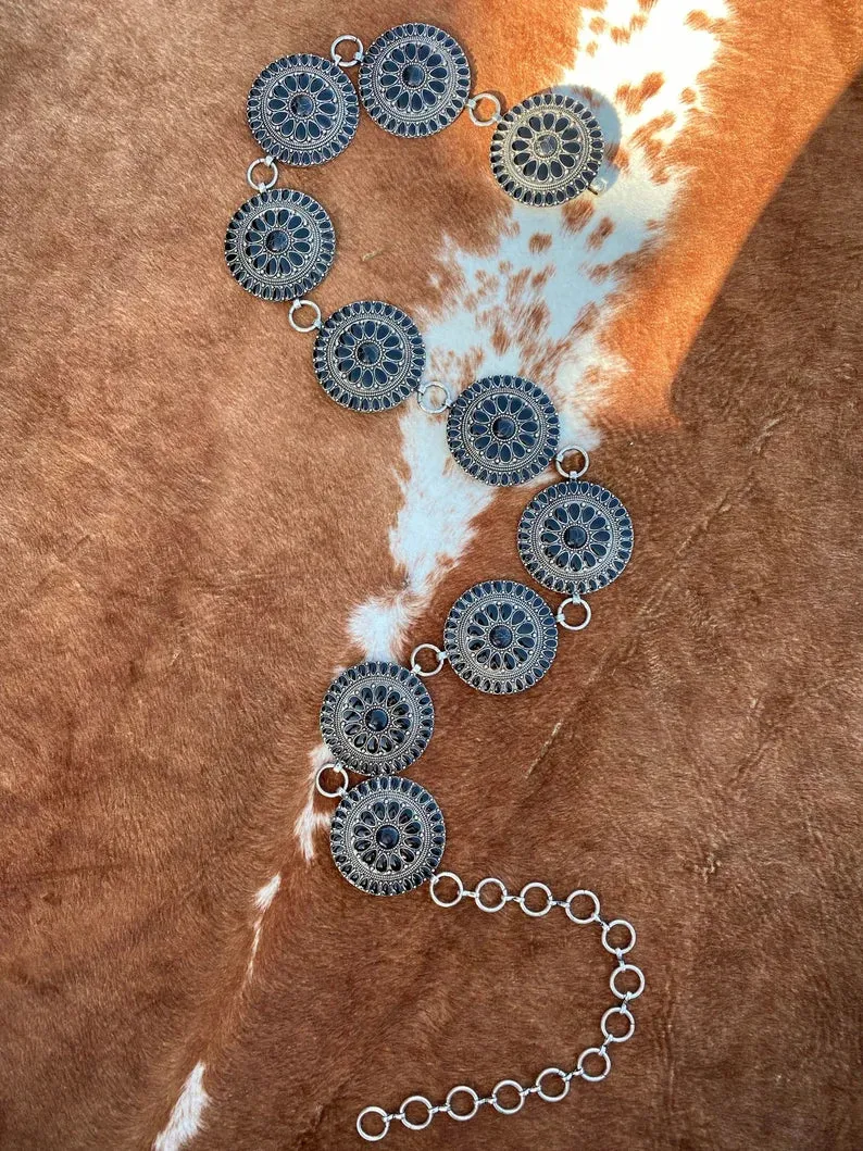 Silvertone Loop Belt