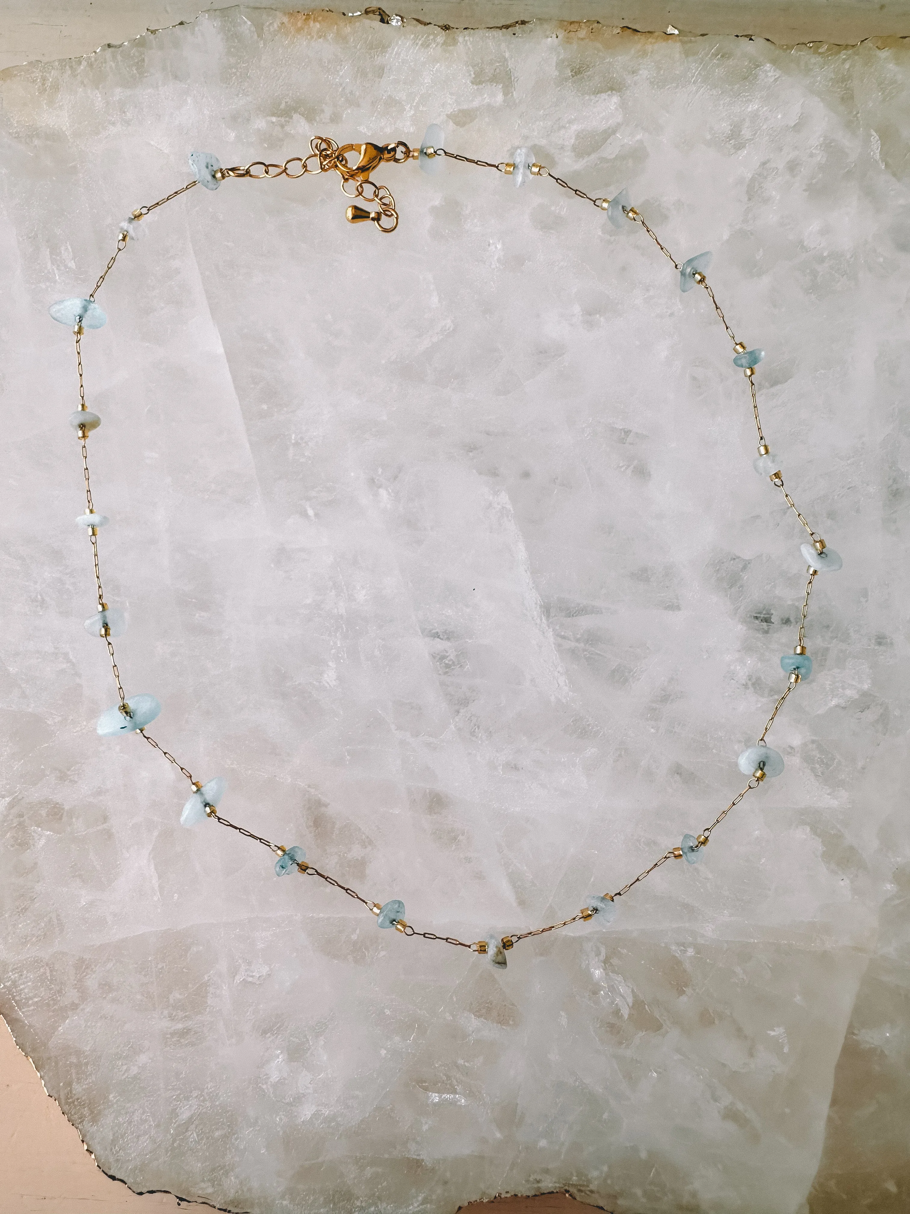 Sodalite choker