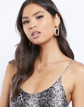 Statement Door Knocker Earrings