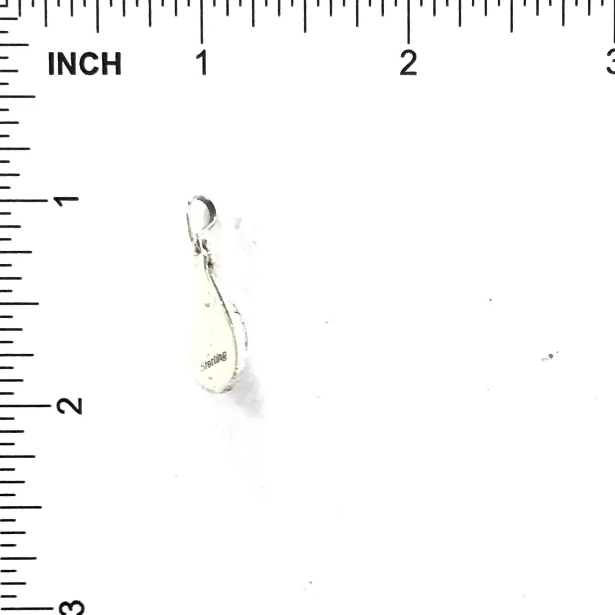 Sterling Silver Tear Drop Pendant