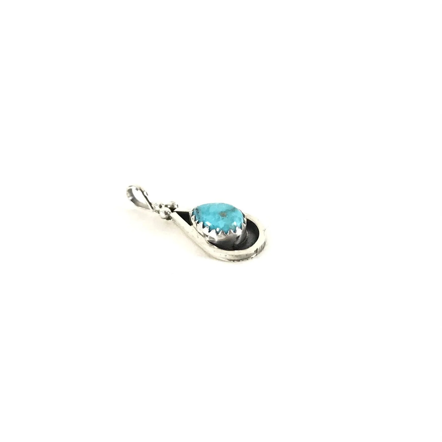 Sterling Silver Tear Drop Pendant