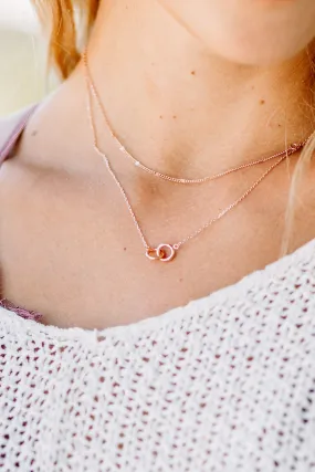 Stuck Like Glue Gold Necklace