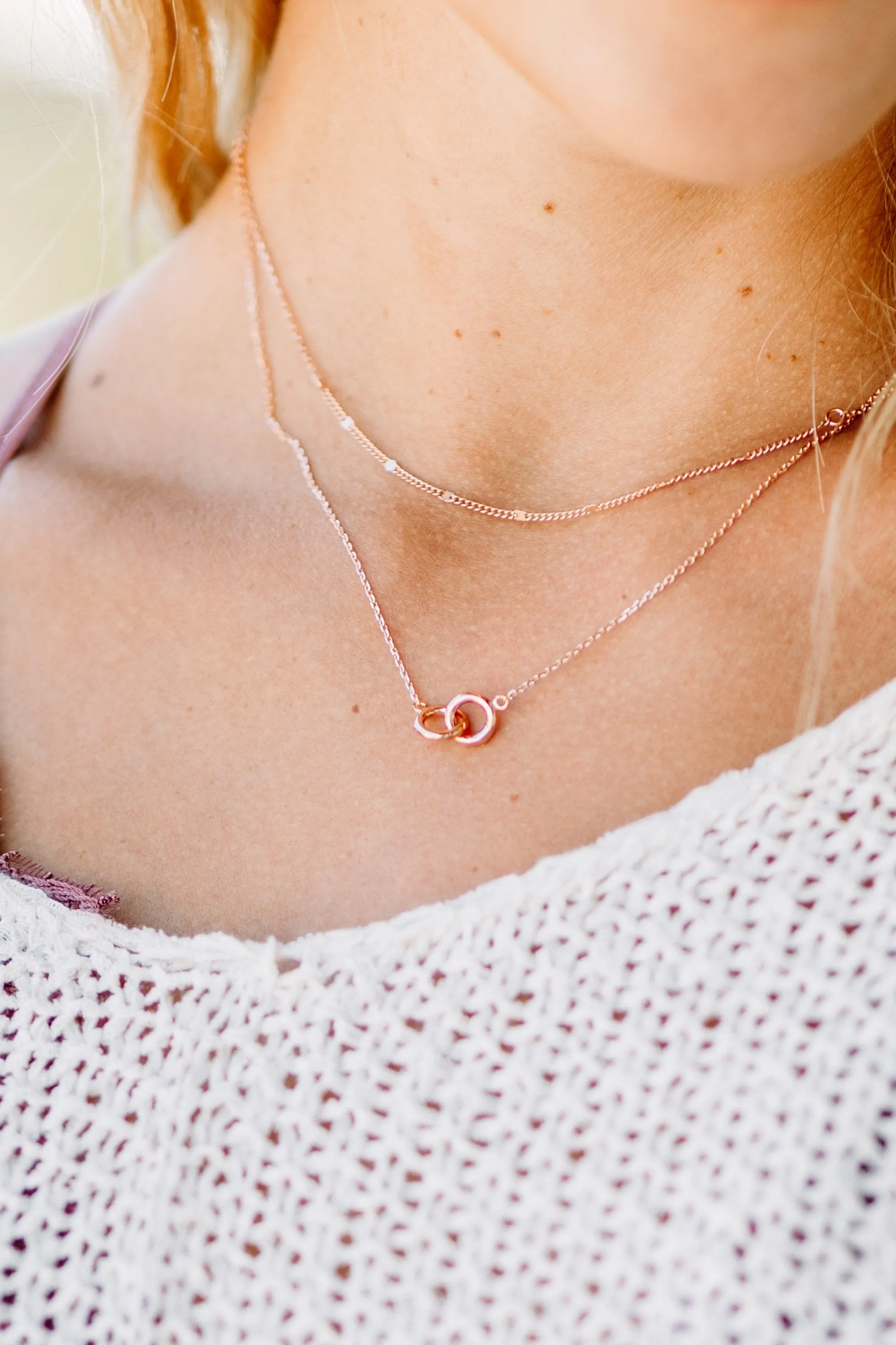 Stuck Like Glue Gold Necklace