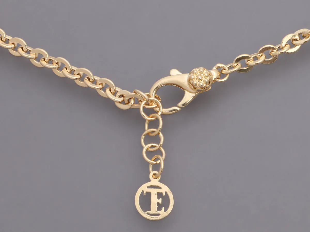 Tagliamonte 18K Gold-Plated Coral and Venetian Glass Pendant Necklace
