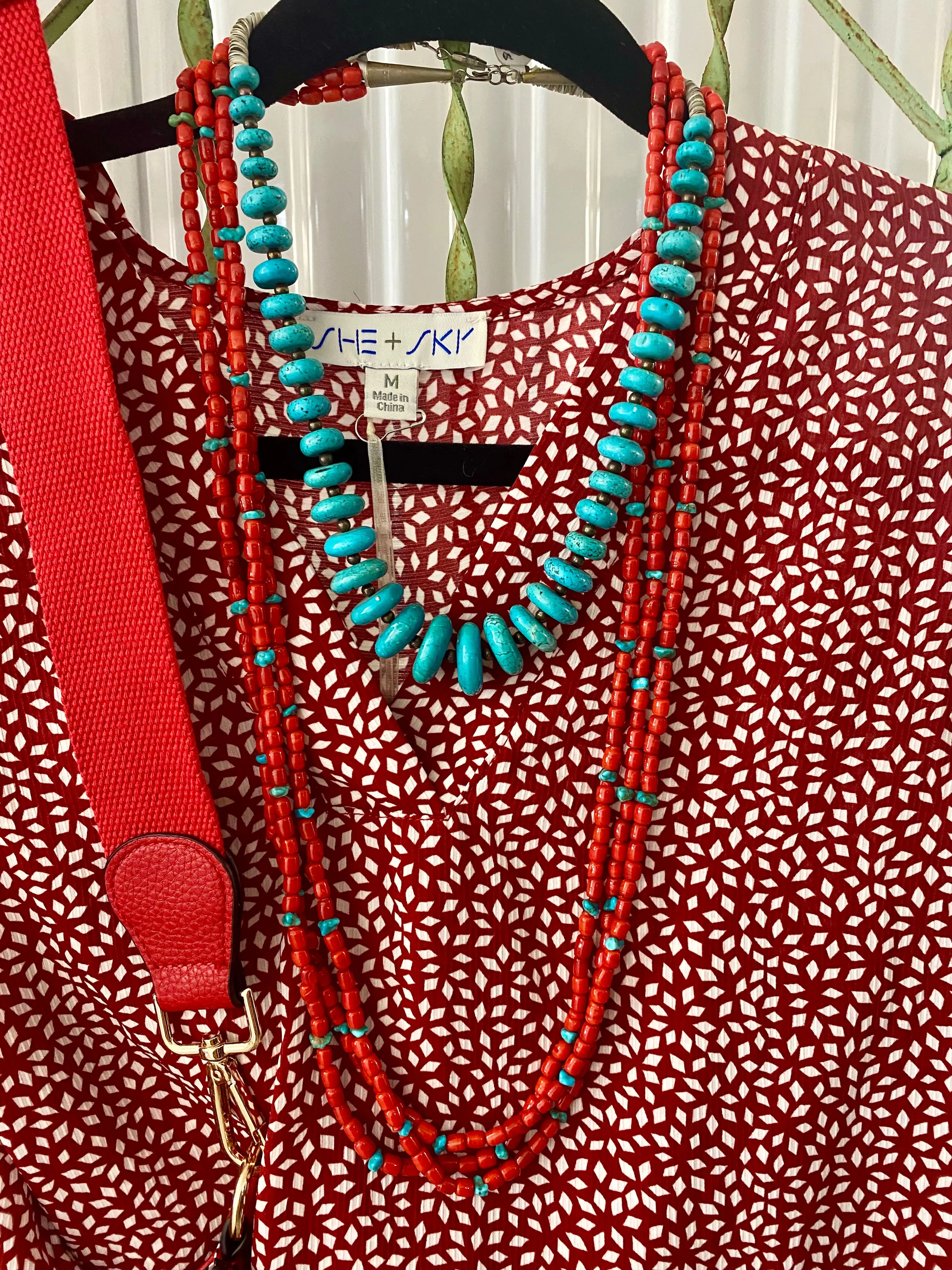 The Amanda 3 Strand 30” Inch Necklace