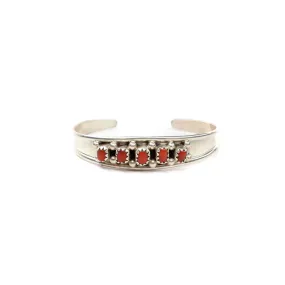 The Swazy Baby Cuff - Coral
