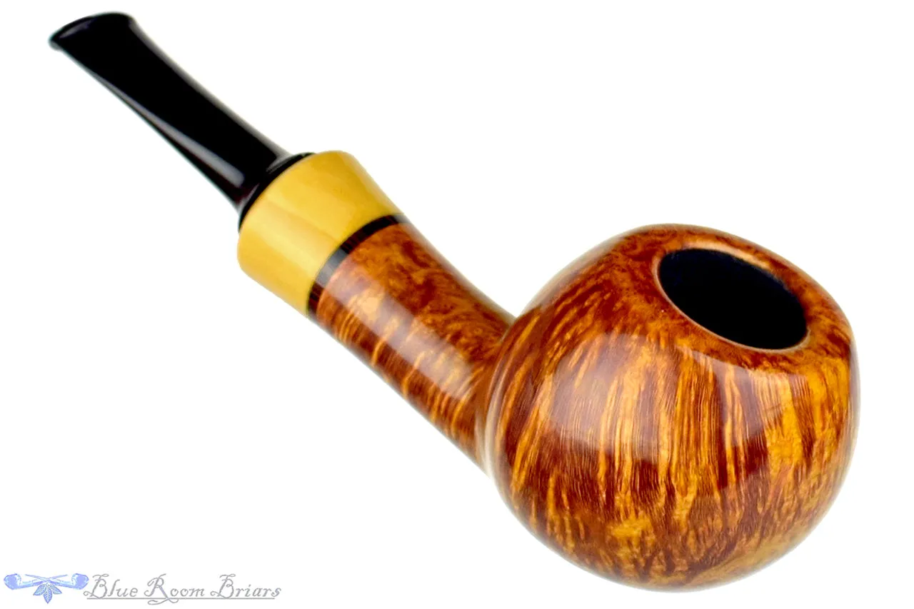 Tom Richard Pipe Smooth Apple with Boxwood